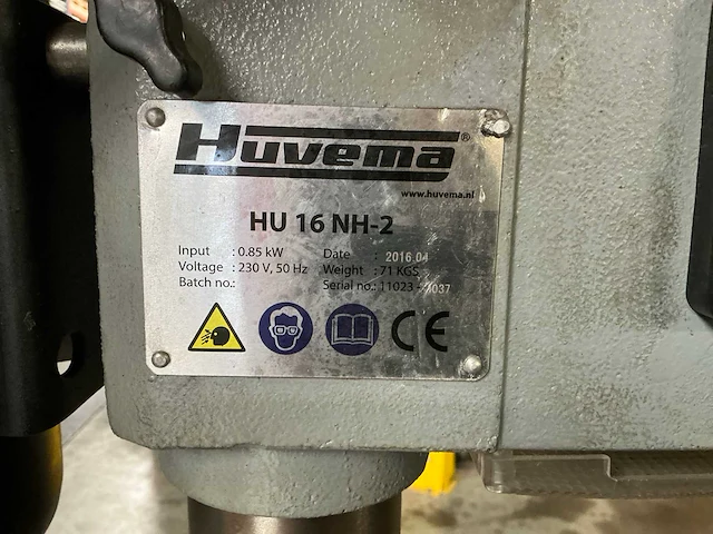 2016 huvema hj16 nh-2 kolomboormachine - afbeelding 7 van  19