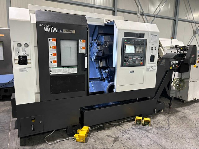 2016 hyundai wia l2100y cnc-draaibank - afbeelding 1 van  28