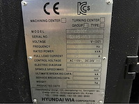 2016 hyundai wia l2100y cnc-draaibank - afbeelding 21 van  28