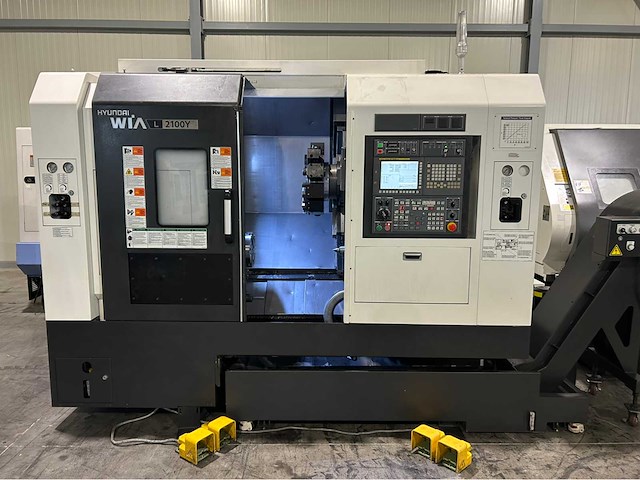 2016 hyundai wia l2100y cnc-draaibank - afbeelding 12 van  28