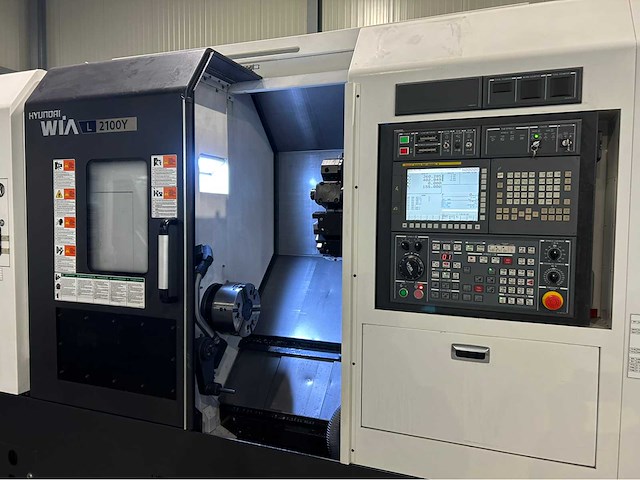 2016 hyundai wia l2100y cnc-draaibank - afbeelding 23 van  28