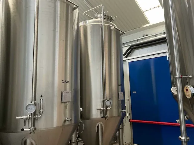 2016 i.f.ind. dubbelwandige 20hl fermentatie druktank (c) - afbeelding 5 van  11