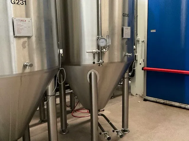 2016 i.f.ind. dubbelwandige 20hl fermentatie druktank (c) - afbeelding 6 van  11