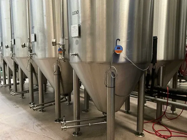 2016 i.f.ind. dubbelwandige 20hl fermentatie druktank (c) - afbeelding 8 van  11