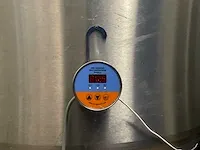 2016 i.f.ind. dubbelwandige 20hl fermentatie druktank (c) - afbeelding 10 van  11