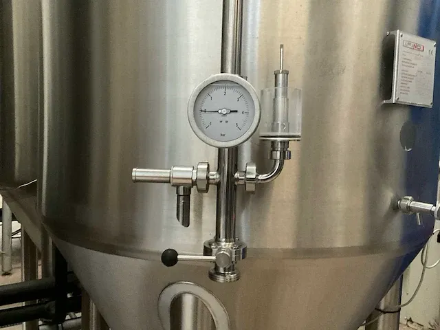 2016 i.f.ind. dubbelwandige 20hl fermentatie druktank (c) - afbeelding 11 van  11