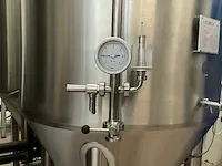 2016 i.f.ind. dubbelwandige 20hl fermentatie druktank (c) - afbeelding 11 van  11