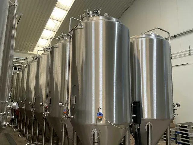 2016 i.f.ind. dubbelwandige 20hl fermentatie druktank (c) - afbeelding 3 van  10