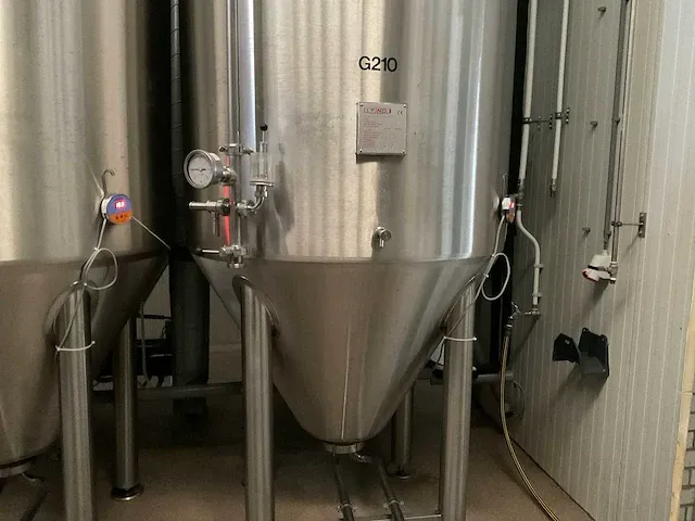 2016 i.f.ind. dubbelwandige 20hl fermentatie druktank (c) - afbeelding 4 van  10