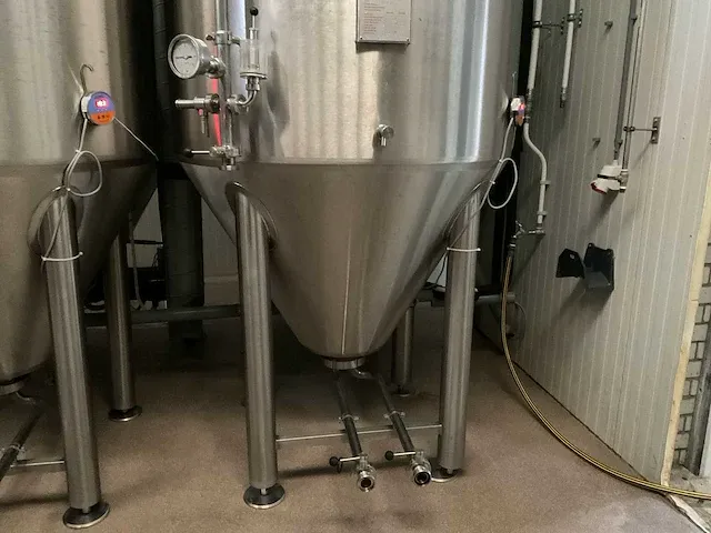2016 i.f.ind. dubbelwandige 20hl fermentatie druktank (c) - afbeelding 5 van  10