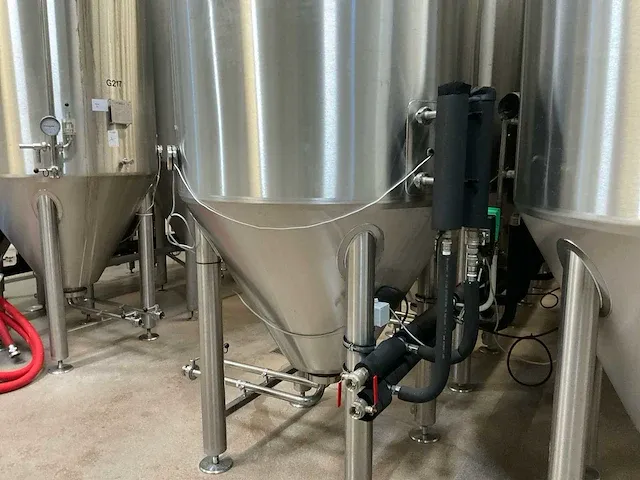 2016 i.f.ind. dubbelwandige 20hl fermentatie druktank (c) - afbeelding 8 van  10