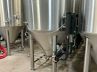 2016 i.f.ind. dubbelwandige 20hl fermentatie druktank (c) - afbeelding 8 van  10