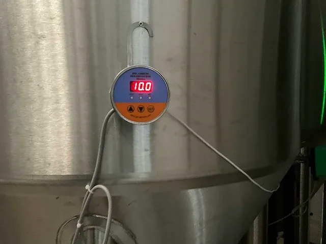 2016 i.f.ind. dubbelwandige 20hl fermentatie druktank (c) - afbeelding 10 van  10