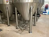2016 i.f.ind. dubbelwandige 20hl fermentatie druktank (c) - afbeelding 6 van  11