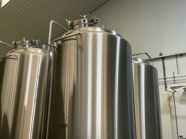 2016 i.f.ind. dubbelwandige 20hl fermentatie druktank (c) - afbeelding 7 van  11
