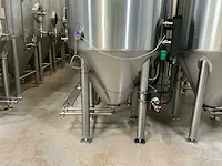2016 i.f.ind. dubbelwandige 20hl fermentatie druktank (c) - afbeelding 8 van  11