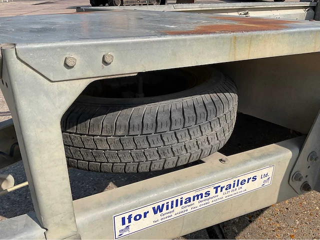 2016 ifor williams 2hb gx105 machinetransporter / aanhangwagen - afbeelding 2 van  22