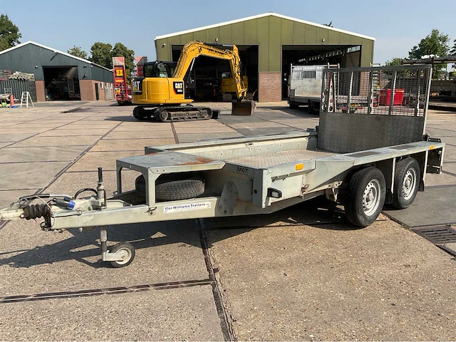 2016 ifor williams 2hb gx105 machinetransporter / aanhangwagen - afbeelding 1 van  22