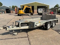 2016 ifor williams 2hb gx105 machinetransporter / aanhangwagen - afbeelding 1 van  22