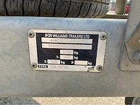 2016 ifor williams 2hb gx105 machinetransporter / aanhangwagen - afbeelding 15 van  22