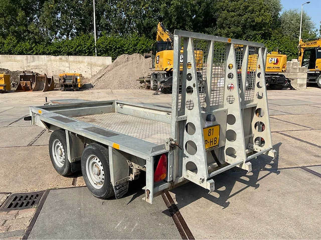 2016 ifor williams 2hb gx105 machinetransporter / aanhangwagen - afbeelding 16 van  22