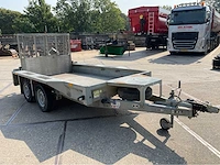 2016 ifor williams 2hb gx105 machinetransporter / aanhangwagen - afbeelding 20 van  22