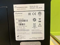 2016 illumina hiseq 4000 sequencing instrument - afbeelding 16 van  24