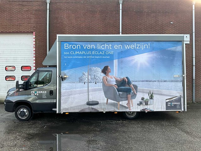 2016 iveco 50-c17 bedrijfswagen / glasvrachtwagen - afbeelding 12 van  35