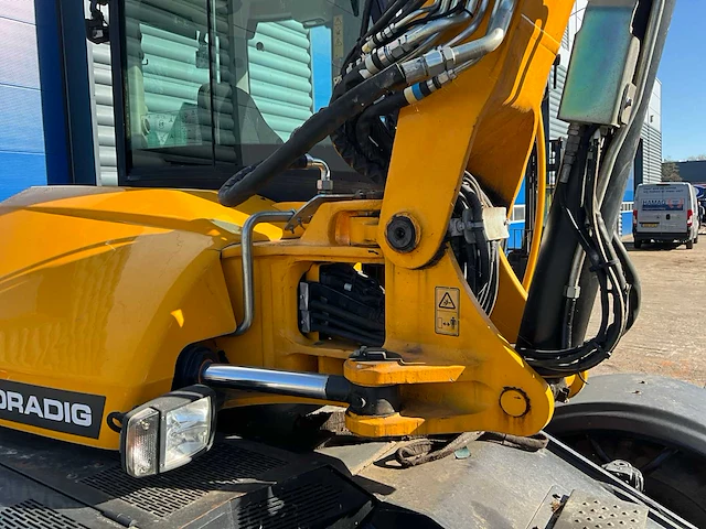 2016 jcb hd110wtt4 banden graafmachine - afbeelding 9 van  36