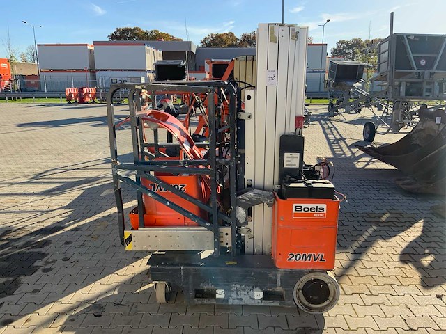 2016 jlg 20mvl hoogwerker / personenlift - afbeelding 1 van  9