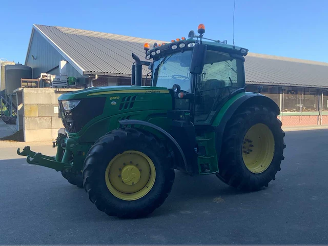 2016 john deere 6155r vierwielaangedreven landbouwtractor - afbeelding 29 van  34
