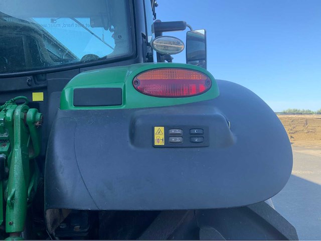 2016 john deere 6155r vierwielaangedreven landbouwtractor - afbeelding 6 van  34