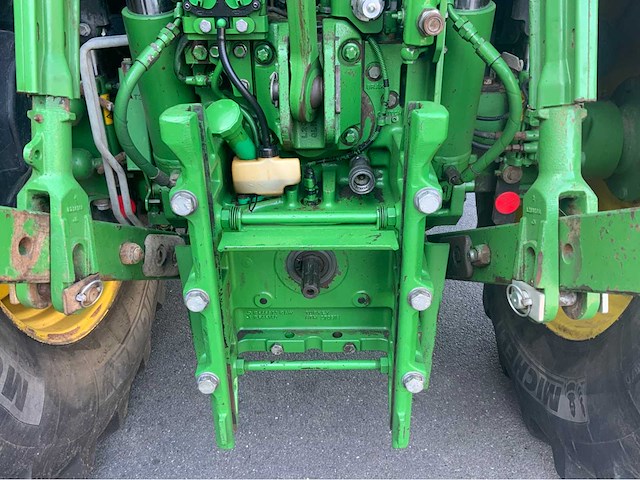 2016 john deere 6155r vierwielaangedreven landbouwtractor - afbeelding 10 van  34