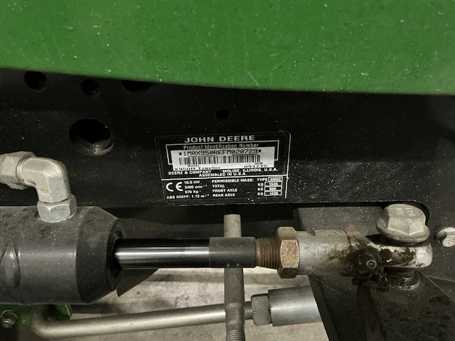 2016 john deere x950r zitmaaier - afbeelding 3 van  18