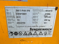2016 jungheinrich 24v 3 pzs 375 stapelaar - afbeelding 11 van  25