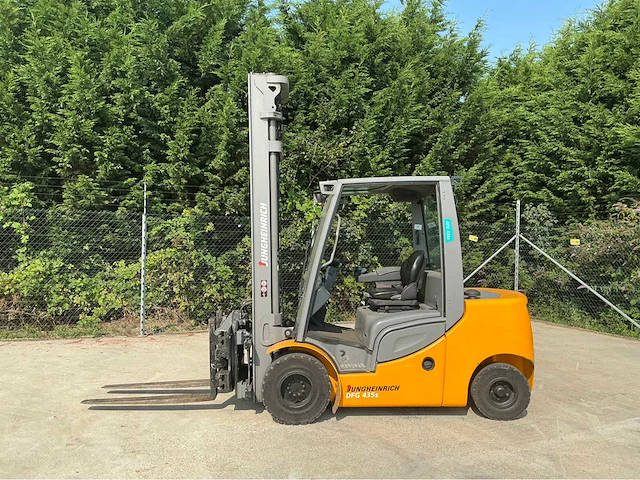 2016 jungheinrich dfg435s vorkheftruck - afbeelding 12 van  26