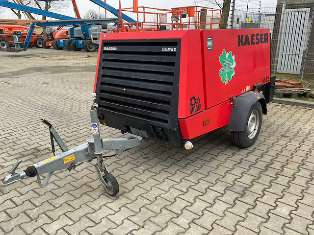 2016 kaeser m82 luchtcompressor aanhangwagen - afbeelding 1 van  17