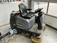 2016 kärcher km 105/100 r bp veeg- zuigwagen - afbeelding 3 van  10
