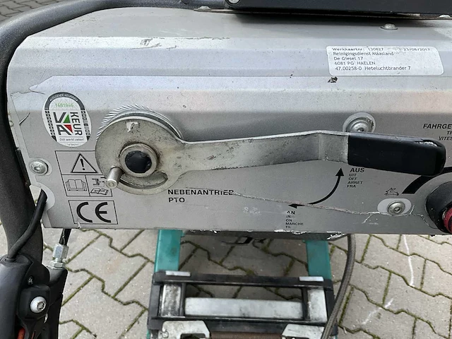 2016 kersten k1500 g-f zelfrijdende werktuigdrager + losse onkruidbrander - afbeelding 11 van  22