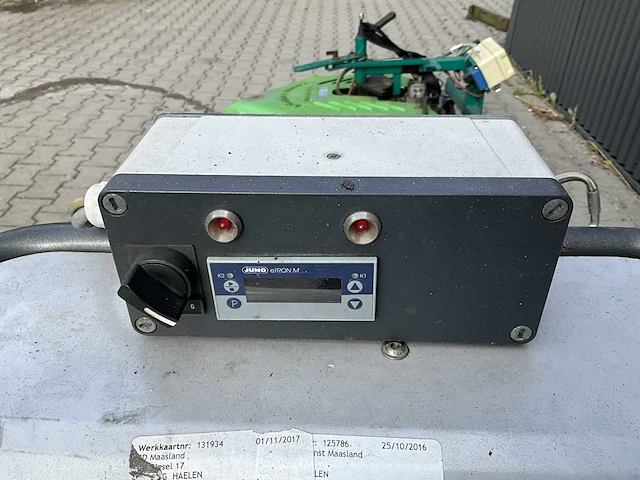 2016 kersten k1500 g-f zelfrijdende werktuigdrager + losse onkruidbrander - afbeelding 6 van  21