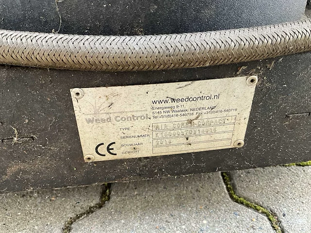 2016 kersten k1500 g-f zelfrijdende werktuigdrager + losse onkruidbrander - afbeelding 14 van  22