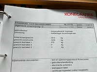 2016 konecranes bovenloophalkraan met weeginrichting - afbeelding 9 van  23