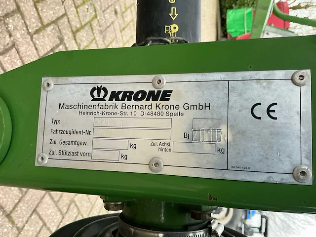 2016 krone kwt 11.22 cirkelschudder - afbeelding 8 van  16