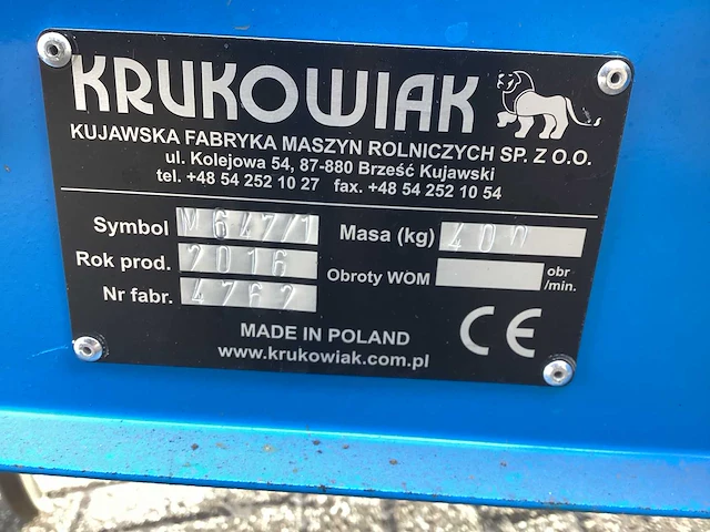 2016 krukwiak m647/1 aardappel sorteermachine - afbeelding 8 van  8