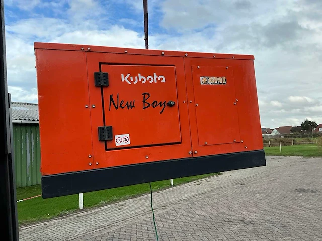2016 kubota eps73de stroomgenerator - afbeelding 12 van  16
