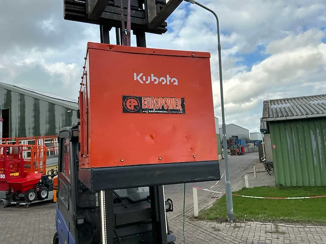 2016 kubota eps73de stroomgenerator - afbeelding 13 van  16