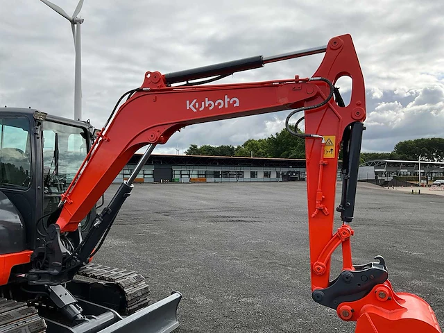 2016 kubota kx163-5 midi graafmachine - afbeelding 9 van  29