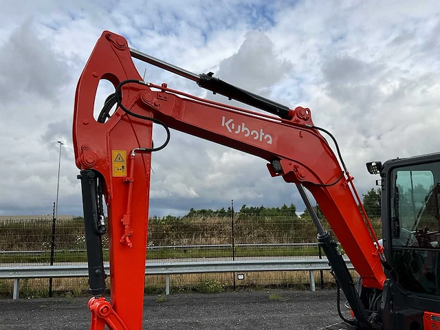 2016 kubota kx165-5 midi graafmachine - afbeelding 8 van  29