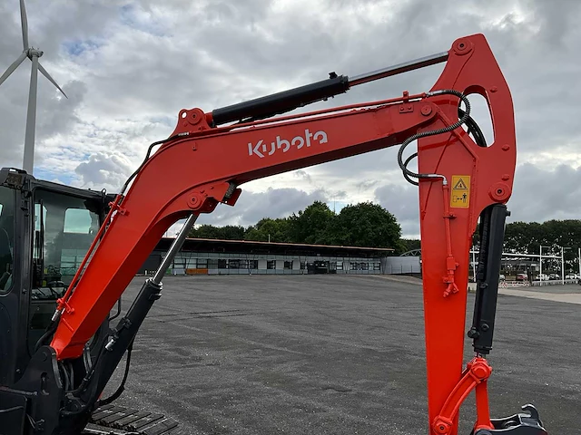 2016 kubota kx165-5 midi graafmachine - afbeelding 9 van  29
