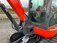 2016 kubota kx165-5 midi graafmachine - afbeelding 10 van  29